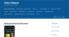 Desktop Screenshot of eduguidemalaysia.net
